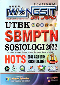 Image of Buku Wangsit UTBK SBMPTN Sosiologi 2022
