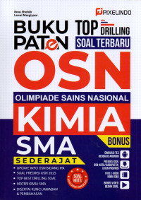 Image of Buku Paten Top Driliing Soal Terbaru OSN Kimia SMA/Sederajat
