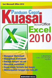Image of Panduan Cepat Microsoft Office Excel 2010