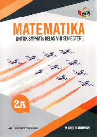 Image of Matematika untuk SMP/MTS Kelas VIII Semester 1